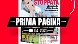 Prima pagina Corriere dello Sport: Milan out. Addio alla Champions