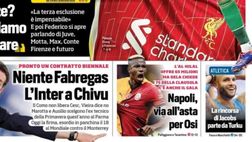 Il Napoli sui media: le prime pagine dei quotidiani di oggi