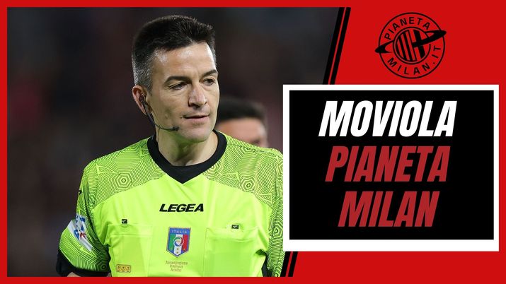 Live Moviola Roma-Milan 2023-2024 arbitro Rapuano