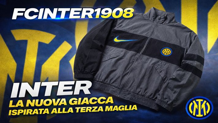Inter, ecco la nuova giacca Nike ispirata alla terza maglia 2026/27: si ritorna a Ronaldo Inter, ecco la nuova giacca Nike ispirata alla terza maglia 2026/27: si ritorna a Ronaldo - immagine 1