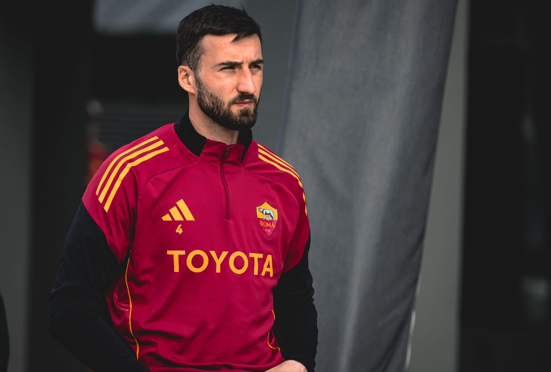 Trigoria, l’allenamento a -2 dalla Cremonese. Wesley in gruppo – FOTO GALLERY - immagine 14