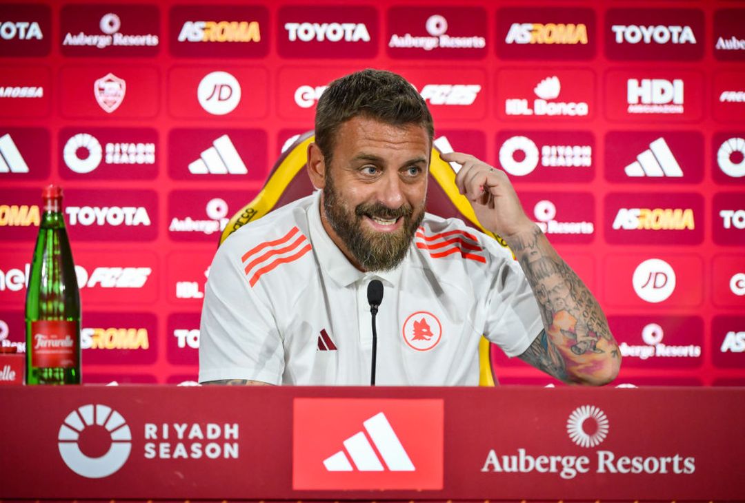 De Rossi in conferenza stampa alla vigilia dell’Empoli – FOTO GALLERY - immagine 12