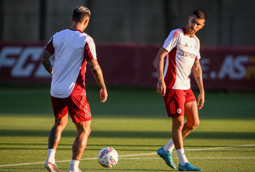 Roma, l’allenamento di oggi in vista dell’Udinese – FOTO GALLERY - immagine 9