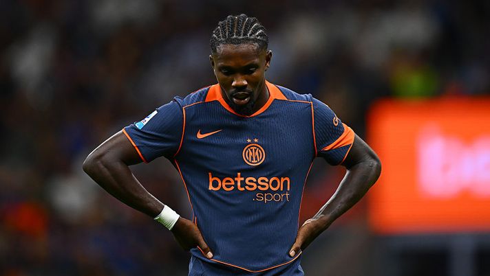 Inter, la rifinitura in vista della Roma: Thuram a parte, out Darmian e Di Gennaro - immagine 1