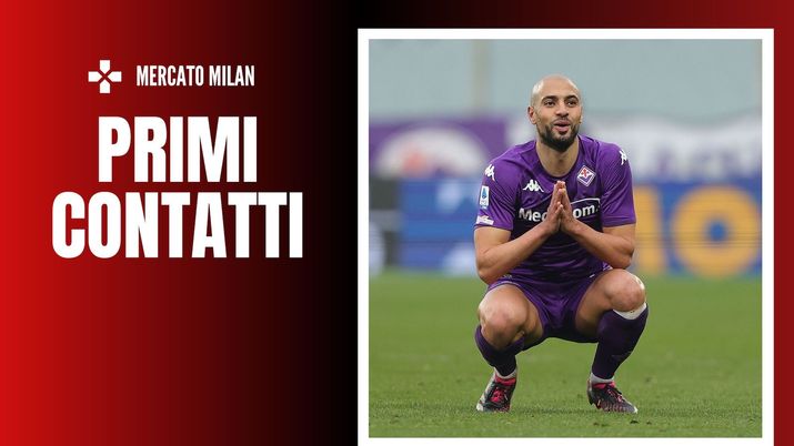 Sofyan Amrabat Fiorentina Calciomercato AC Milan