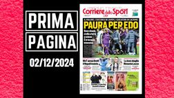 Prima pagina Corriere dello Sport: “Bove shock: è in terapia intensiva”