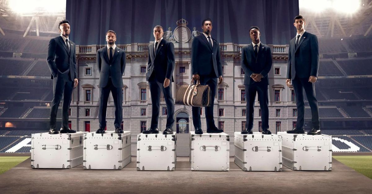 Louis Vuitton diventa sponsor ufficiale del Real Madrid Louis Vuitton diventa sponsor ufficiale del Real Madrid