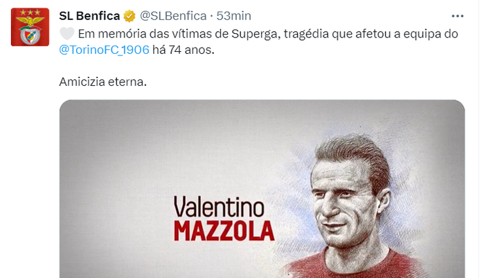 Il ricordo del Grande Torino sui social: anche Belotti ricorda il suo passato- immagine 1