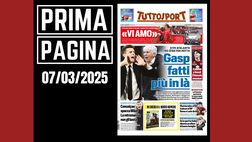 Prima pagina Tuttosport: Conceicao spacca il Milan. Furlani furioso. Esonero vicino