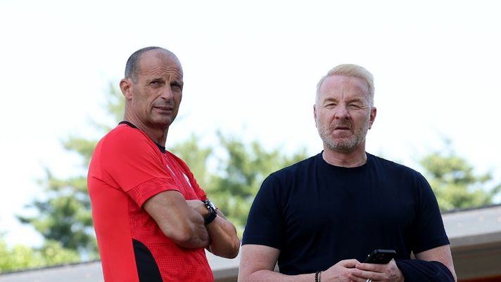 Tare su Allegri: 'La società mi ha supportato per la sua esperienza e per la capacità di gestione'