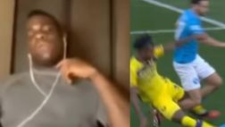 Balotelli furioso con Piccinini: “Come fai a non dare rigore a Kvaratskhelia?”