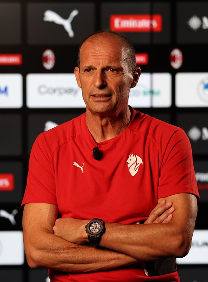 (Photo by Claudio Villa/AC Milan via Getty Images) Allegri