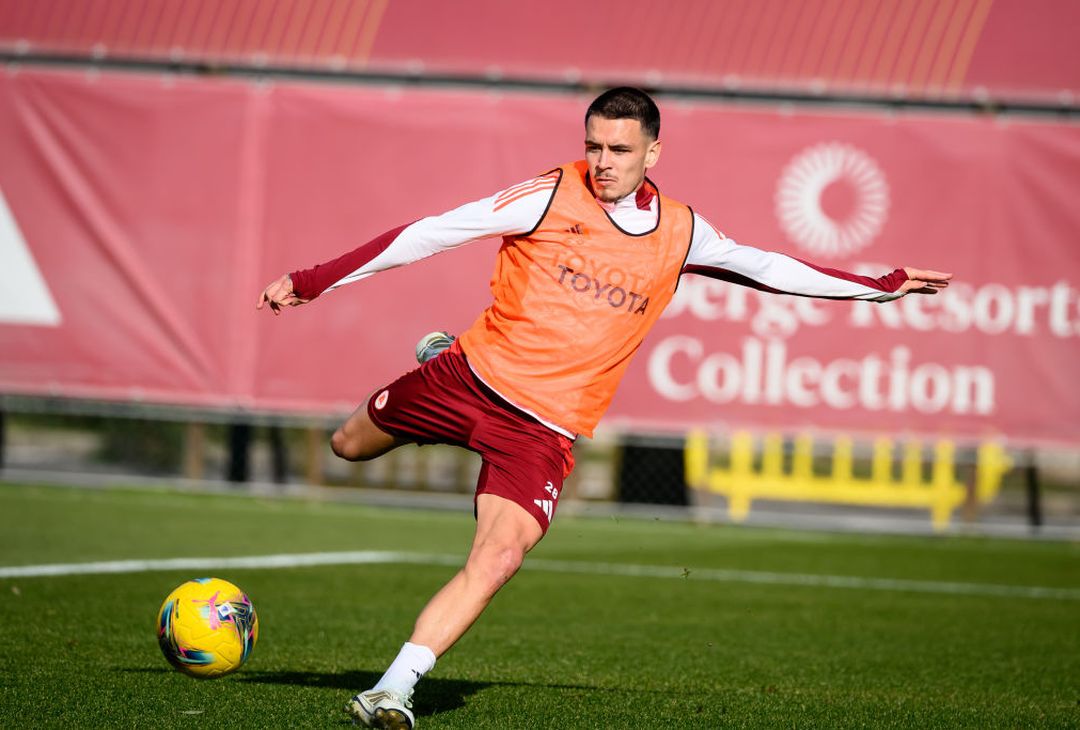 Roma, secondo allenamento dell’anno: Dovbyk torna in gruppo – FOTO GALLERY - immagine 34