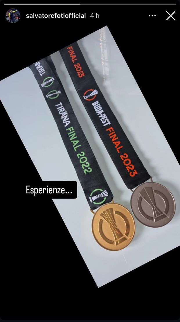 Foti ricorda la Roma di Mourinho: “Esperienze” con le medaglie europee- immagine 2