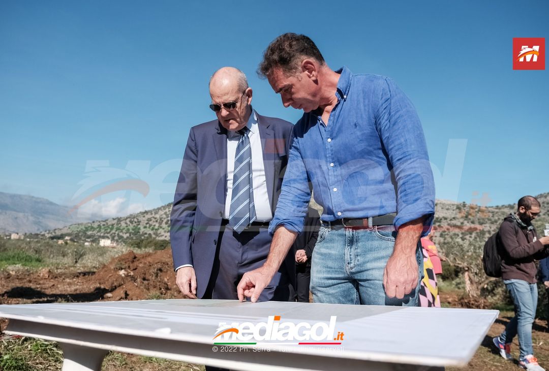 FOTO Centro sportivo, iniziano i lavori a Torretta (GALLERY) - immagine 100