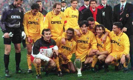Milan-Arsenal 2-0 dell’8 febbraio 1995: la prima storica vittoria in Europa con la maglia gialla - immagine 1