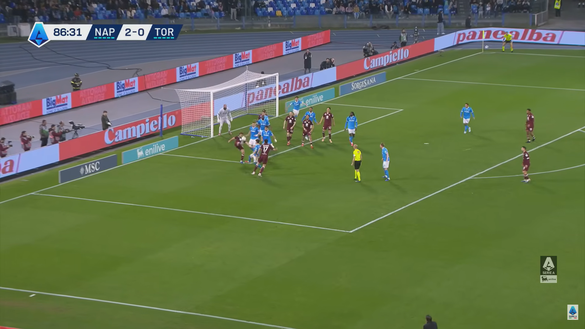 Napoli-Torino 2-1, l’analisi dei gol: grossi errori di Ebosse e Lazaro in marcatura- immagine 10