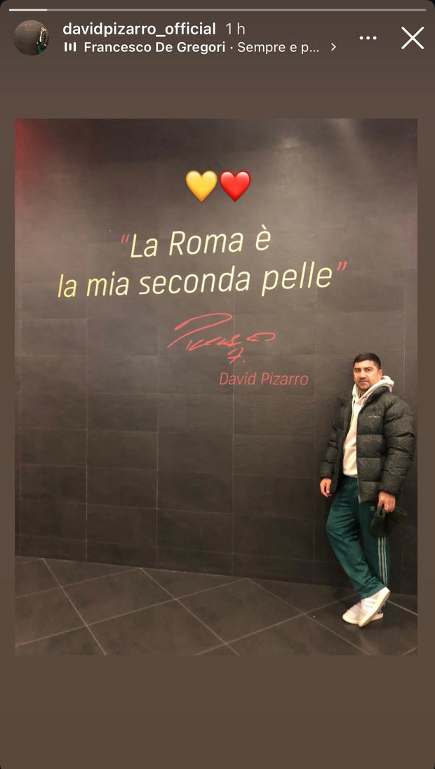 Pizarro e l’amore incondizionato per la Roma: “La mia seconda pelle”- immagine 2