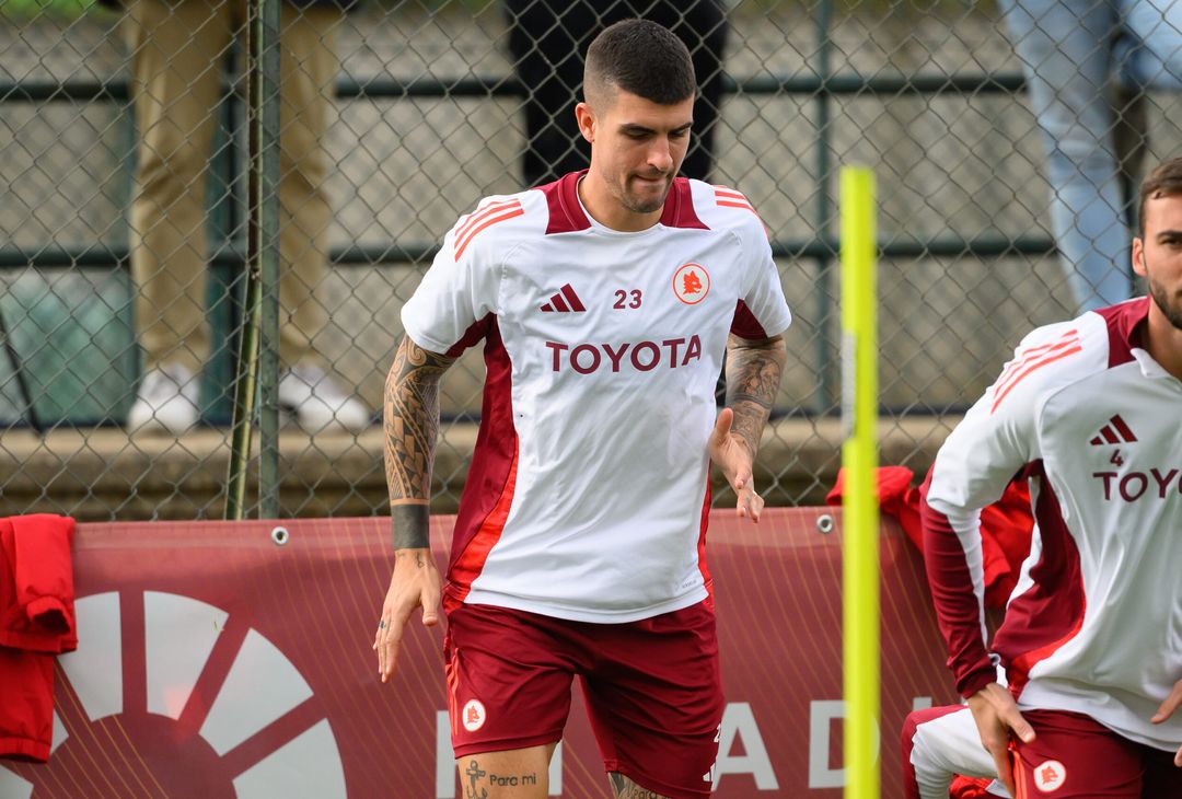 Trigoria, la rifinitura in vista del Tottenham – FOTO GALLERY - immagine 11