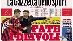 PRIMA PAGINA GAZZETTA DELLO SPORT: “Sorrentino: Conte l’antidivo serio e credibile”