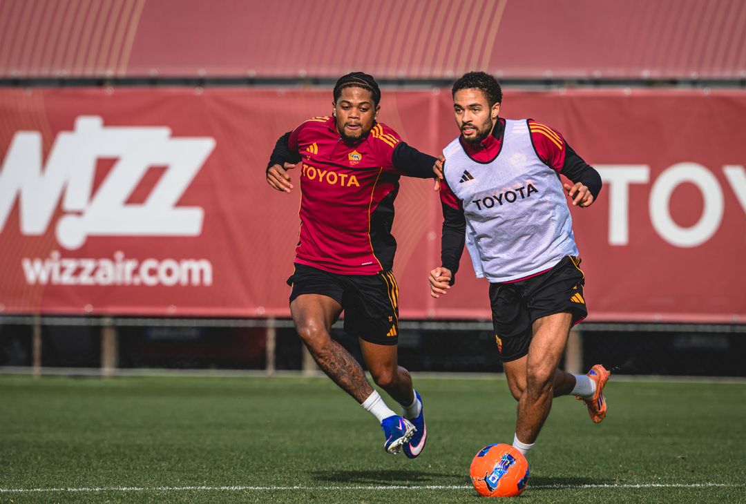 Trigoria, l’allenamento a -2 giorni dal Torino: ecco anche Malen – FOTO GALLERY - immagine 25