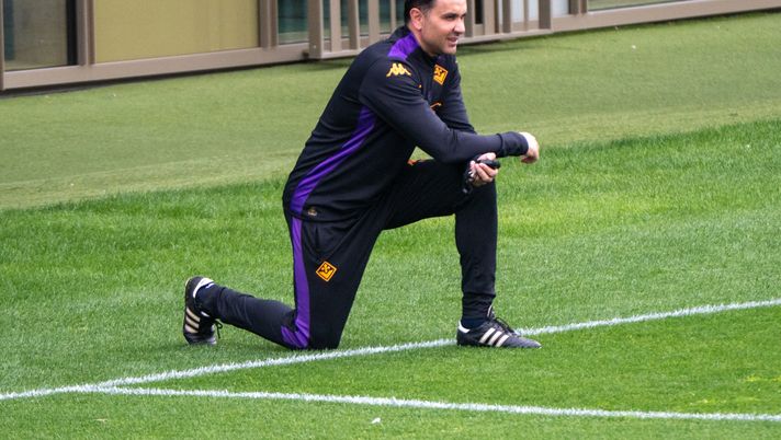 GERMOGLI PH: 16 APRILE 2025 BAGNO A RIPOLI AL VIOLA PARK SI E' SVOLTA LA RIFINITURA DELLA FIORENTINA IN VISTA DELLA PARTITA DI CONFERENCE LEAGUE CONTRO IL CELJE NELLA FOTO MISTER RAFFAELE PALLADINO Piccinetti: “Ci sono allenatori bravi a motivare, Palladino…” - immagine 1