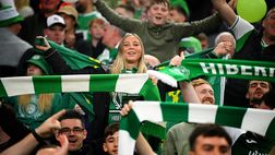 E loro cantano lo stesso: 8 gol presi dall’Aston Villa, ma ai tifosi Hibernian non interessa…