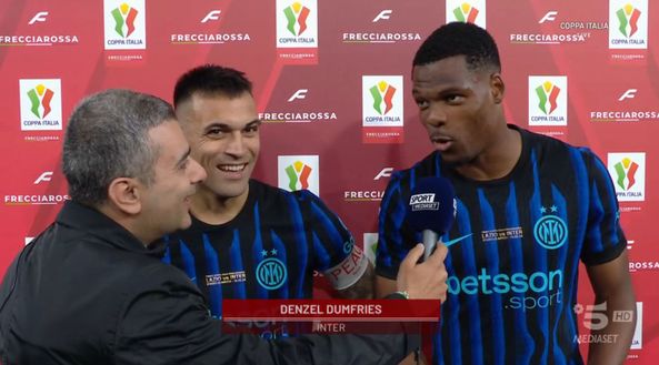 Dumfries: “Due trofei tanta roba. Il campo mi è mancato, ma rispetto per Luis Henrique”- immagine 2