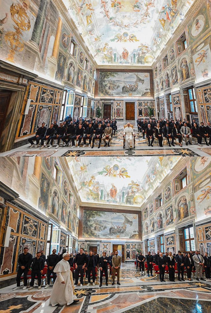GALLERY Napoli in visita al Vaticano: le immagini dell’incontro con Papa Leone XIV - immagine 5