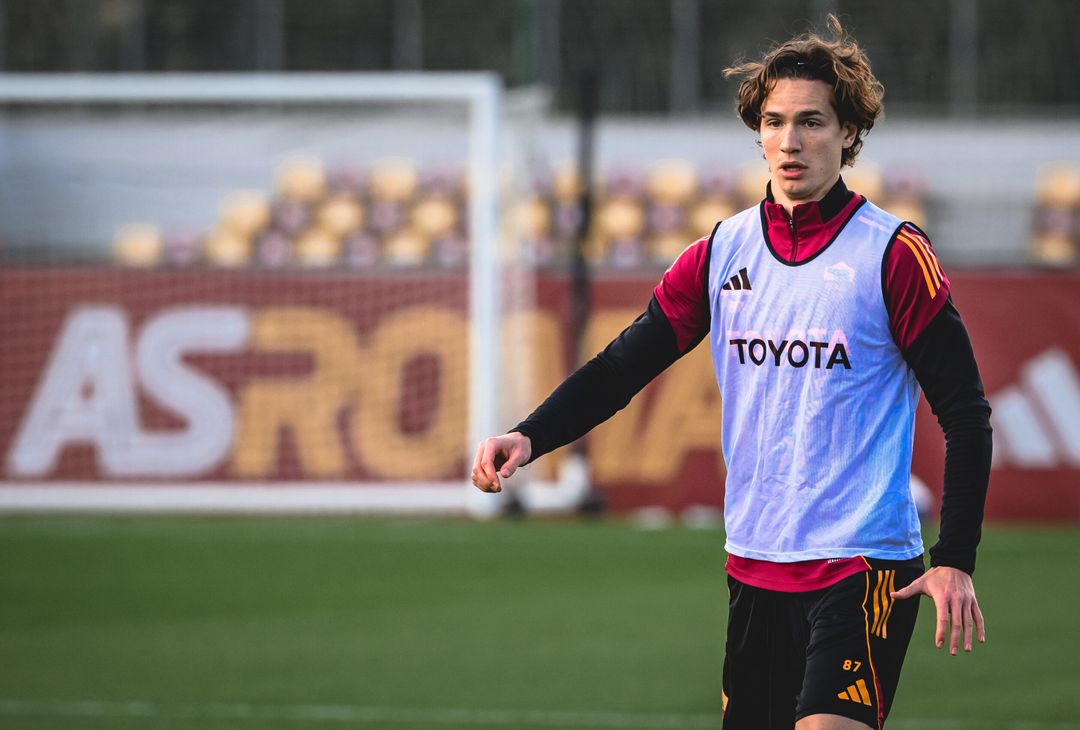 Trigoria, l’allenamento a -2 dalla Cremonese. Wesley in gruppo – FOTO GALLERY - immagine 8