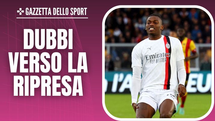 Rafael Leao AC Milan Lecce-Milan 2-2 Serie A 2023-2024