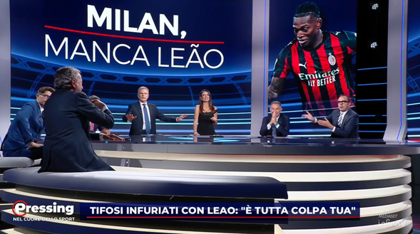 Leao, scontro Trevisani-Sabatini: “Sta imparando? Errori clamorosi”. Poi le frecciate su Allegri- immagine 3