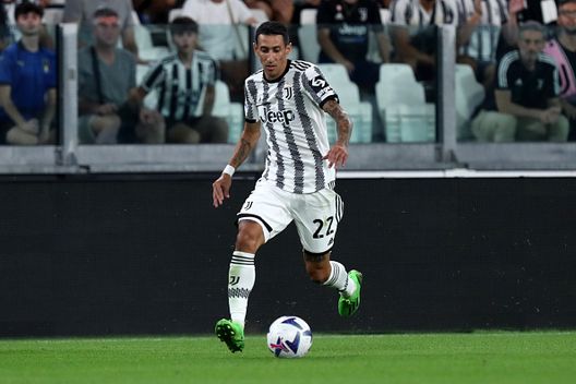Torino, Italia - 15 agosto 2022: Angel Di Maria durante la partita tra Juventus e Sassuolo. (Foto di Sportinfoto/DeFodi Images via Getty Images) Ufficiale: Di Maria è tornato al Rosario Central dopo 18 anni- immagine 2