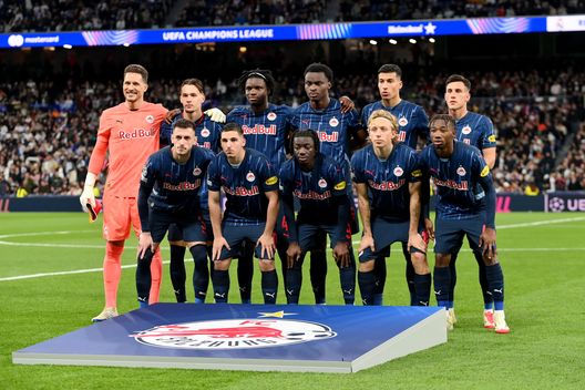 La formazione del Salisburgo che giocò a Madrid durante l'ultima Champions League (Photo by Denis Doyle/Getty Images) Salisburgo-Real Madrid, statistiche e precedenti tra le due squadre del Gruppo H- immagine 2