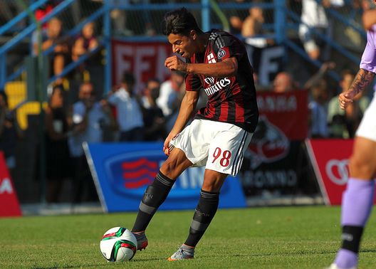 Solbiate Arno, Italia - 14 luglio 2014: Il gol di Hachim Mastour contro il Legnano. (Foto di Marco Luzzani/Getty Images) Mastour nuovo giocatore della Virtus Verona: l’ex Milan riparte dalla Serie C- immagine 2