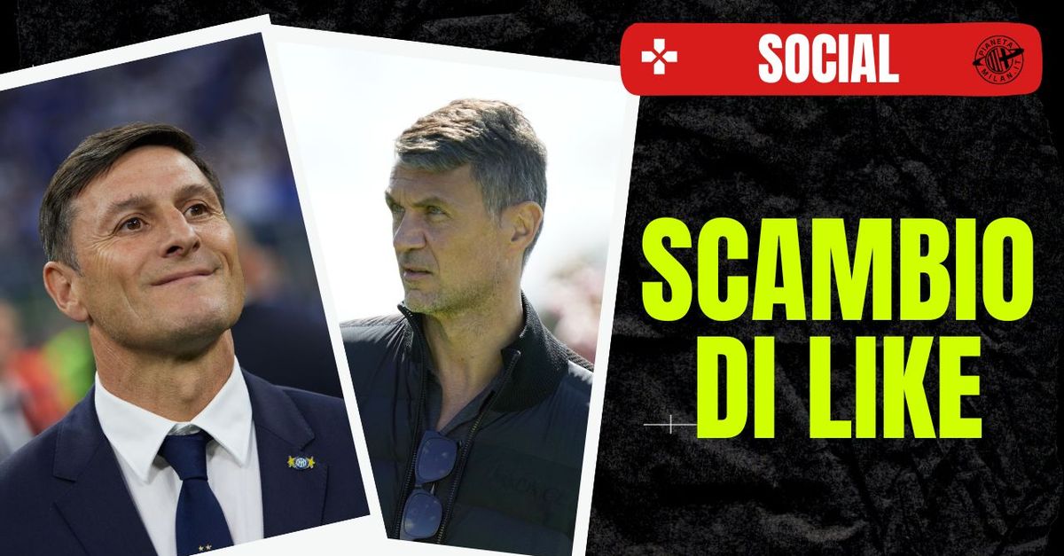 Ex Milan, Maldini elogia a non finire il figlio Daniel: e Zanetti reagisce così