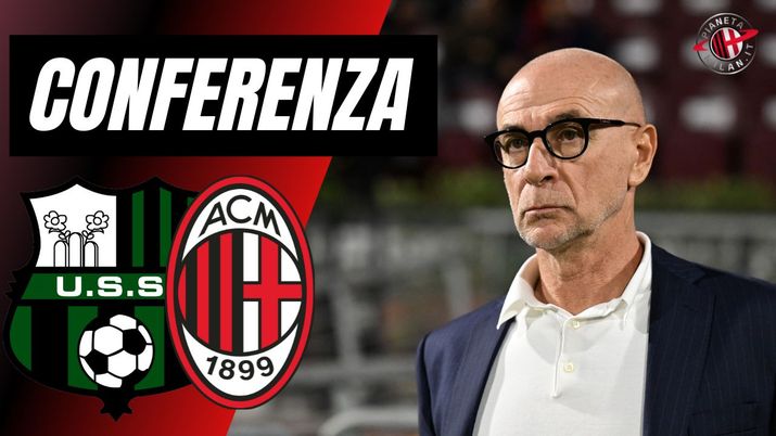 Conferenza stampa Ballardini Sassuolo-Milan Serie A 2023-2024