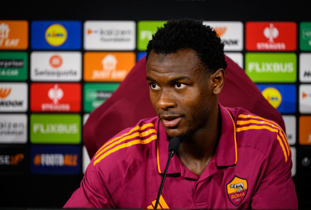 Roma-Lille, la conferenza stampa di Gasperini e Ndicka – FOTO GALLERY - immagine 15