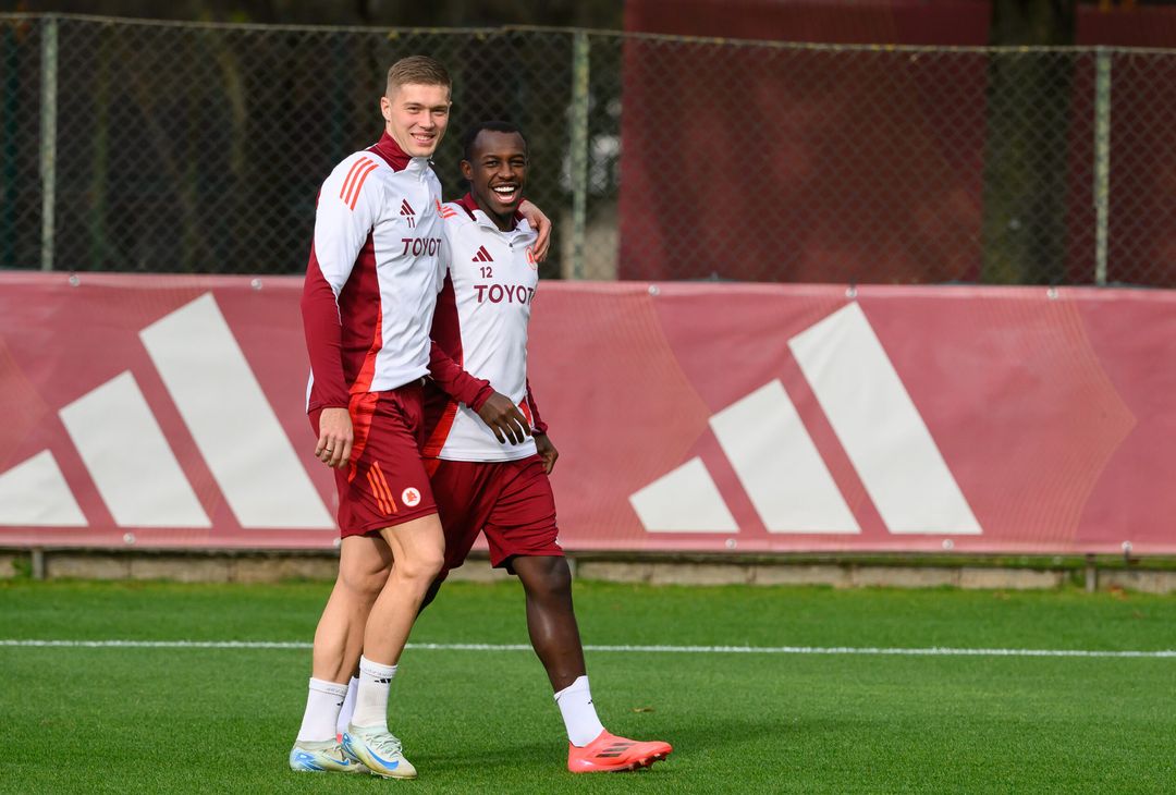 Trigoria, la rifinitura in vista del Tottenham – FOTO GALLERY - immagine 18