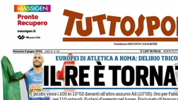PRIMA PAGINA TUTTOSPORT OGGI: “Buongiorno frena Conte. Incontro in un ristorante”