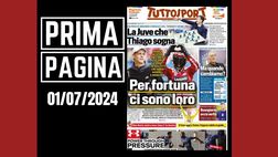 Prima pagina Tuttosport: “La Juventus che Thiago Motta sogna”