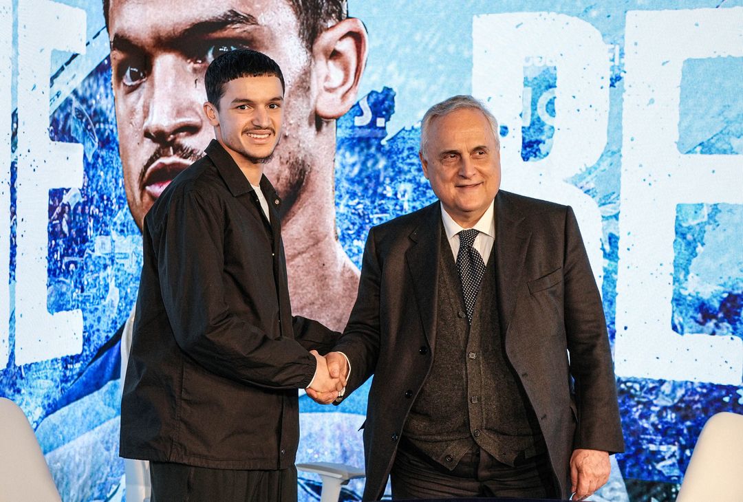 Belahyane e Claudio Lotito