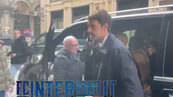 VIDEO FCIN1908 / Inter, l’arrivo della Real Sociedad al pranzo Uefa