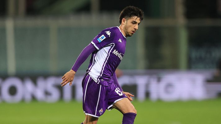 FLORENCE, ITALY - FEBRUARY 23: Fabiano Parisi of ACF Fiorentina in action during the Serie A match between ACF Fiorentina and Pisa SC at Artemio Franchi on February 23, 2026 in Florence, Italy. (Photo by Gabriele Maltinti/Getty Images) Parisi