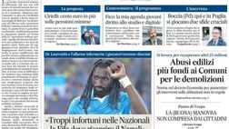 Il Napoli sui media: le prime pagine dei quotidiani di oggi