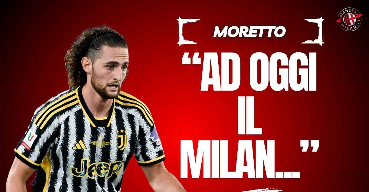 Calciomercato Milan, Moretto: “Rabiot non è considerato. Si cerca …”