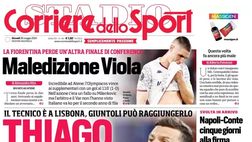PRIMA PAGINA CORRIERE DELLO SPORT OGGI: “Napoli-Conte, cinque giorni alla firma”