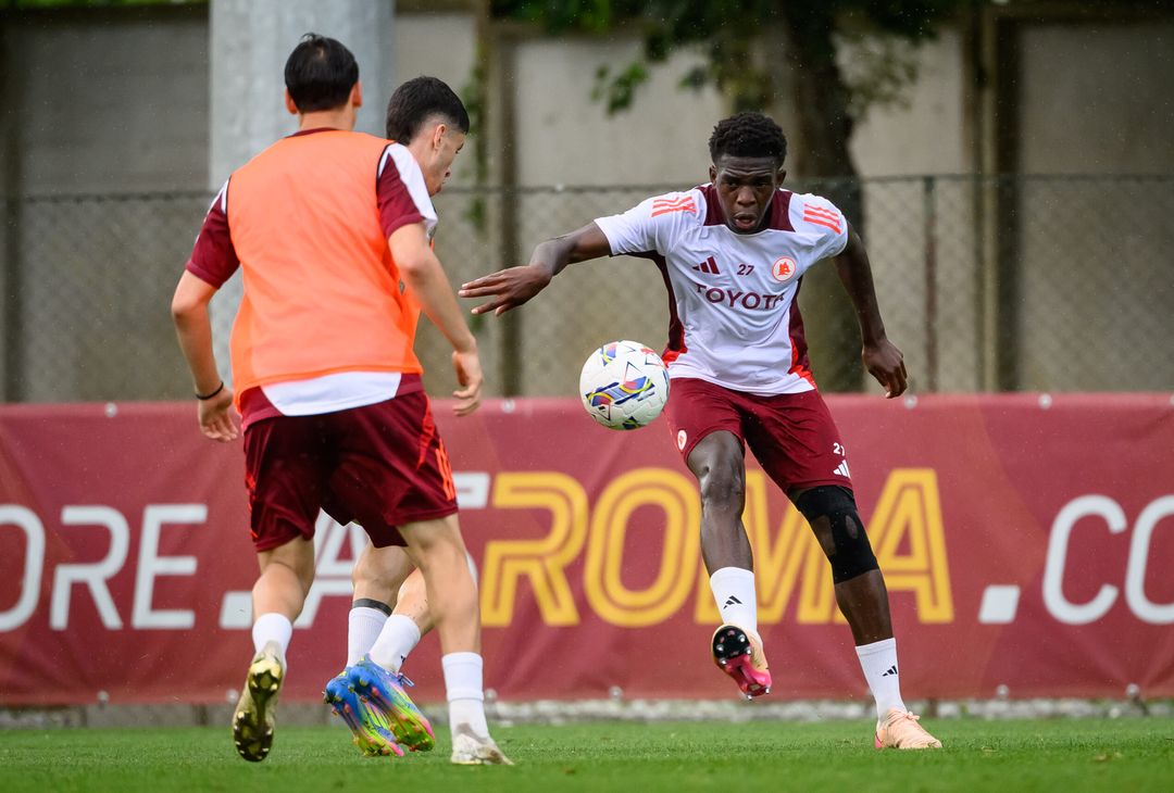 Trigoria, la ripresa degli allenamenti in vista dell’Atalanta – FOTO GALLERY - immagine 24