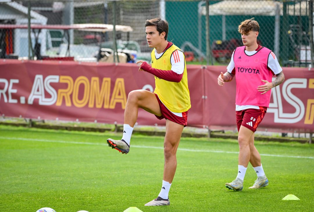 Trigoria, la rifinitura alla vigilia della gara con la Fiorentina – FOTO GALLERY - immagine 5