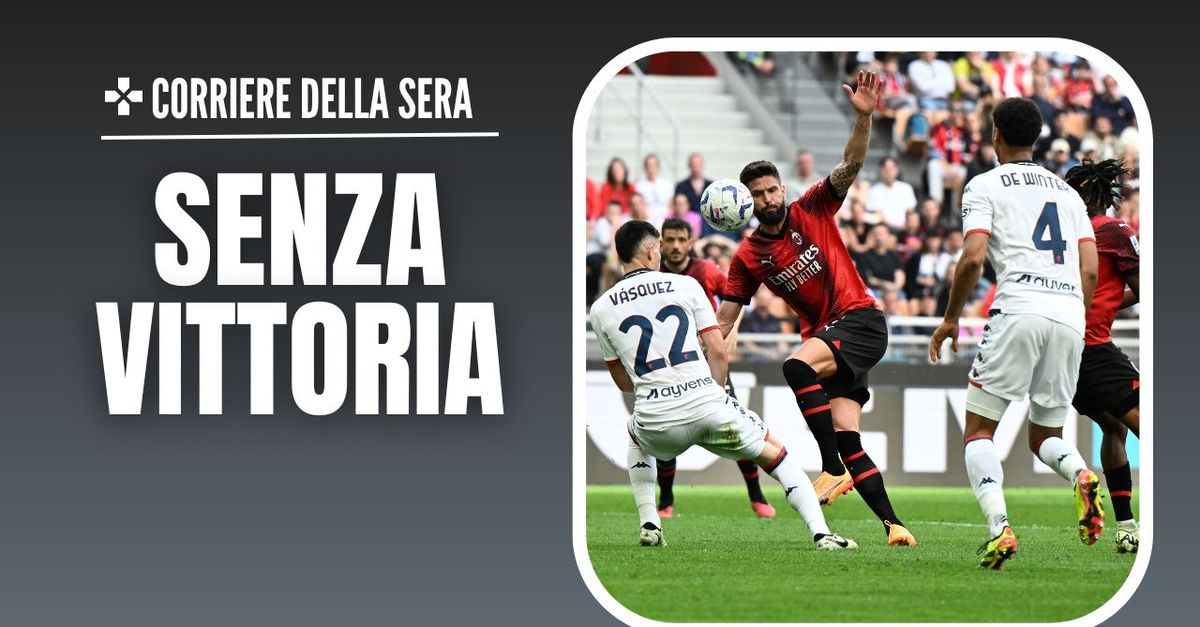 Milan Genoa, un pareggio che sa di sconfitta: le due forti considerazioni del...